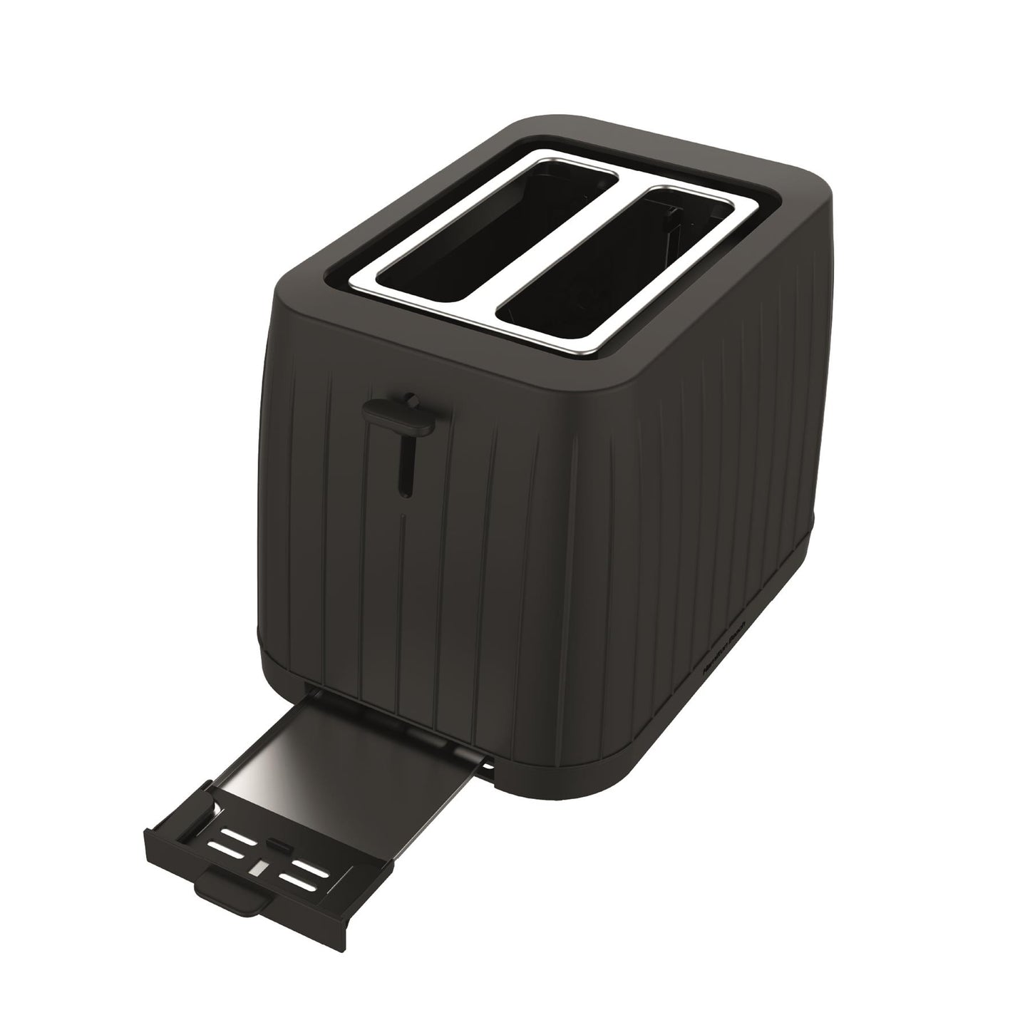 Hamilton Beach Stealth 2 Slice Textured Toaster Matte Black